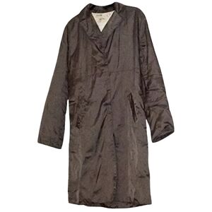 Olive Green Lightweight Jacket Trenchcoat Gray Trench Coat Grey Tommy Hilfiger